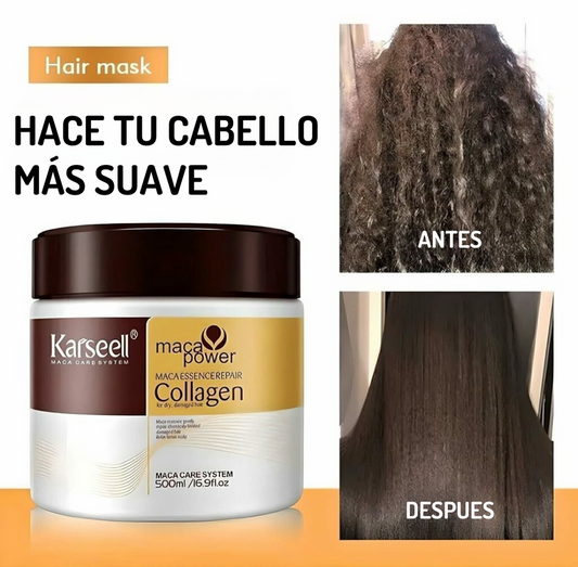 Karseell® - Mascarilla Reparadora Capilar Con Colágeno